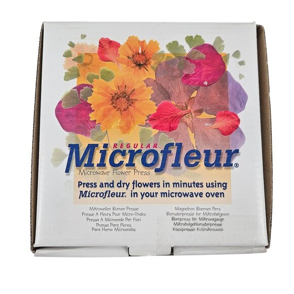 Beeline Products Other - Microfleur Regular Microwave Flower Press Kit Beeline Products New Unopened